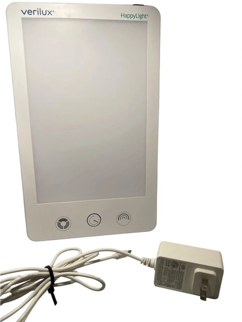 Verilux HappyLight VT43 LED White Light Lamp With Charger- No Stand